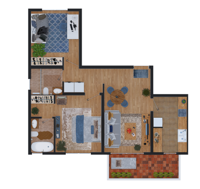 Landhaus-2D-Topview